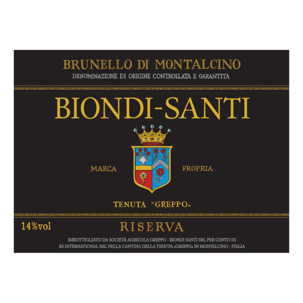 Biondi-Santi, Brunello di Montalcino, Riserva