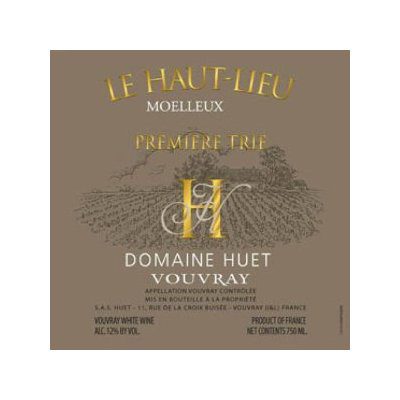 Domaine Huet, Vouvray, Moelleux Premiere Trie Haut Lieu
