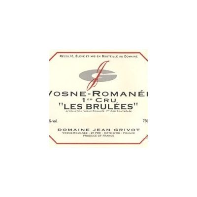Domaine Jean Grivot, Vosne-Romanee Premier Cru, Aux Brulees